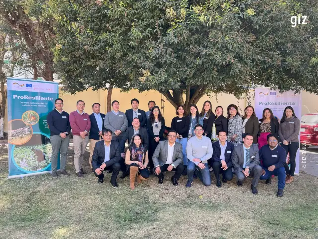 Desarrollar las finanzas agrícolas verdes para una agricultura resiliente al clima en Bolivia
