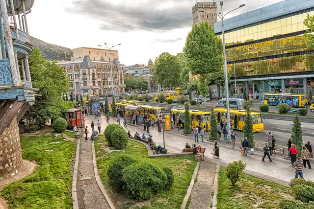 Movilidad urbana sostenible en Tiflis