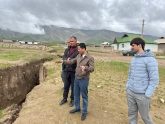 Identifying challenges and opportunities for greening the Dangara–Gulestan Road corridor, in Tajikistan (Source: GOPA Pro)