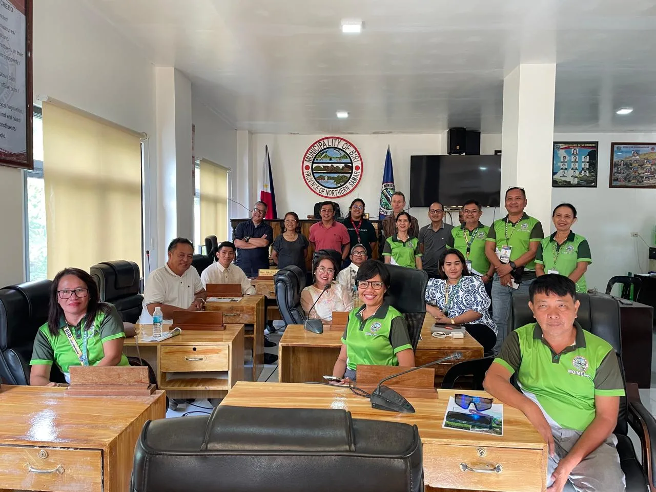 Taller con el municipio de Biri, Sámar del Norte