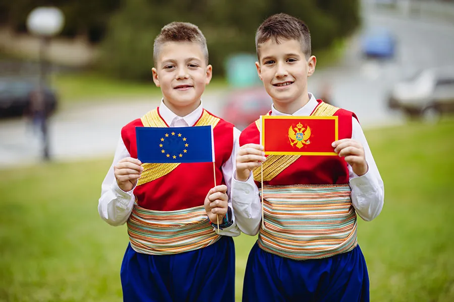 Día de Europa en todo Montenegro