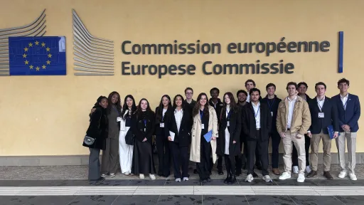 5.ª visita de estudio de los becarios Gilman a Bruselas, dentro del proyecto Education Outreach II del Instrumento de Política Exterior (FPI) de la UE