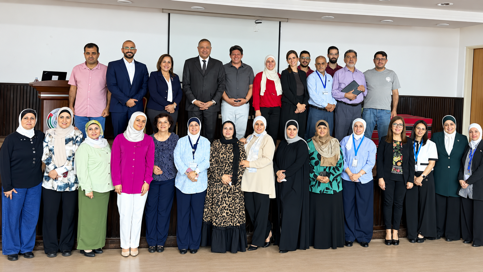 Representatives of representatives from Ministry of Social Development (MoSD), KfW Development Bank, UNICEF, GOPA Tech, GOPA Pro and relevant NGOs gathered at the Ministry’s headquarters in Amman for the kick-off workshop.