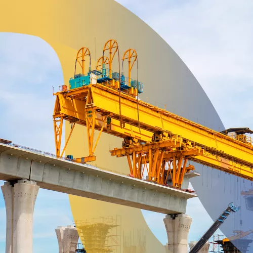 Bridge surrounded by a GOPA shape